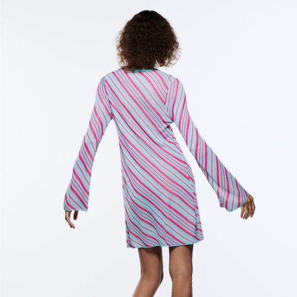 Zara Striped Dress - Picture 4 of 11